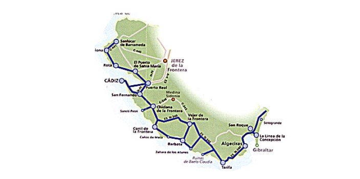 rutas cadiz